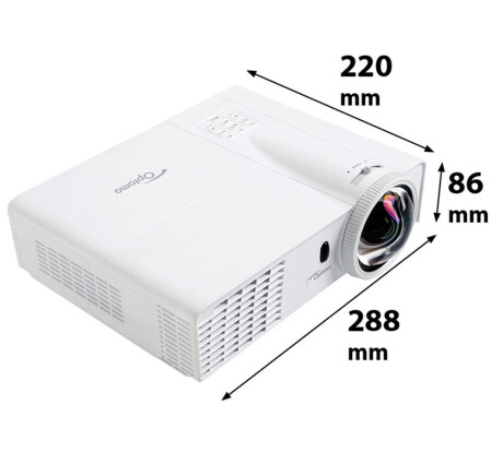 Optoma X305ST Kurzdistanzbeamer mit 3000 ANSI-Lumen und XGA Auflösung