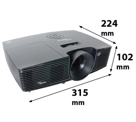 Optoma W310 Business Beamer mit 3000 ANSI-Lumen und WXGA Auflösung
