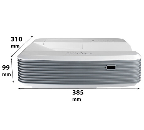 Optoma EH320USTi Kurzdistanzbeamer mit 4000 ANSI-Lumen und Full-HD Auflösung