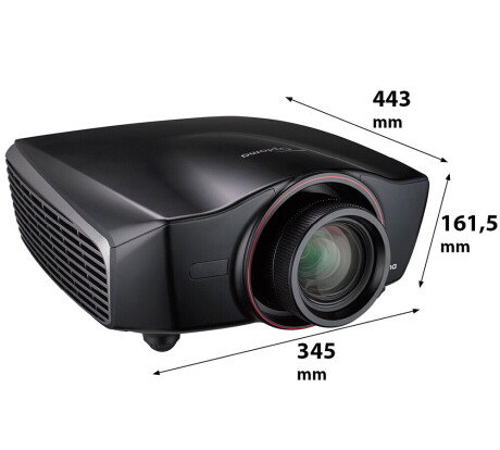 Optoma HD91+ 3D Heimkino Beamer mit 1200 ANSI-Lumen und Full-HD