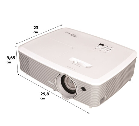 Optoma W345 Business Beamer mit 3300 ANSI-Lumen und WXGA Auflösung