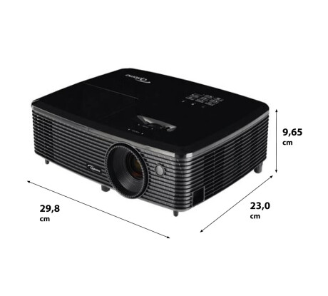 Optoma HD140X 3D Heimkino Beamer mit 3000 ANSI-Lumen und Full-HD