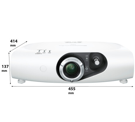 Panasonic PT-RZ370E Installationsbeamer mit 3500 ANSI-Lumen