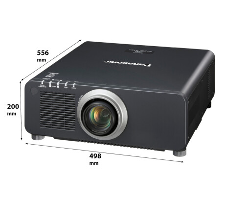 Panasonic PT-DX100EK (inkl. Objektiv) Beamer, 10000 ANSI-Lumen, XGA