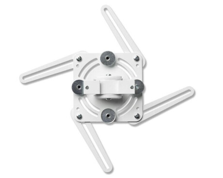 SMS Wandhalterung Short Throw V mit Säule 680mm Aluminium/Weiß
