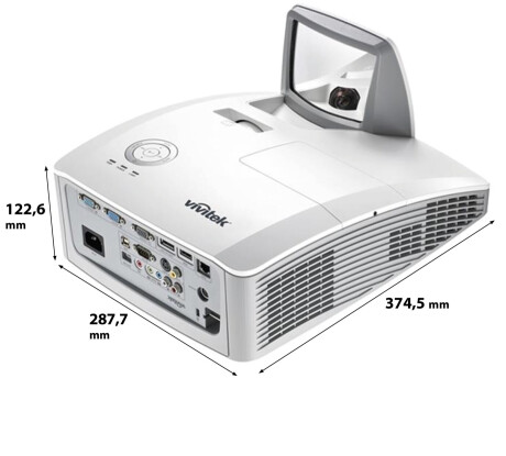 Vivitek DH758UST + Halterung Kurzdistanzbeamer, 3500 ANSI-Lumen