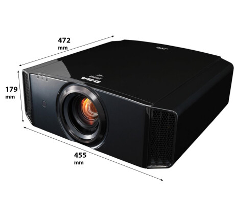 JVC DLA-X7000B 3D Heimkino Beamer mit 1800 ANSI-Lumen und 3840x2160