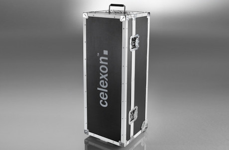 celexon Faltrahmen Leinwand Mobil Expert 244 x 137cm, Rückprojektion - Demoleinwand