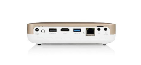 Optoma ML330, gold Mini Beamer mit 500 ANSI-Lumen und WXGA Auflösung