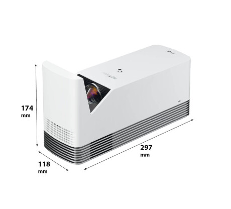 LG HF85JG Mini Beamer mit 1500 ANSI-Lumen und Full-HD Auflösung