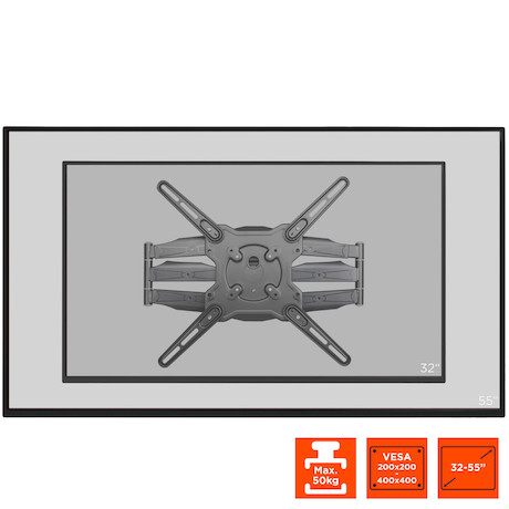 celexon TV/Display Wandhalterung Adjust-SRT55470