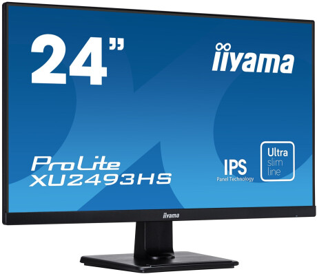 iiyama PROLITE XU2493HS-B1 24" LCD Monitor mit Full-HD und 4ms