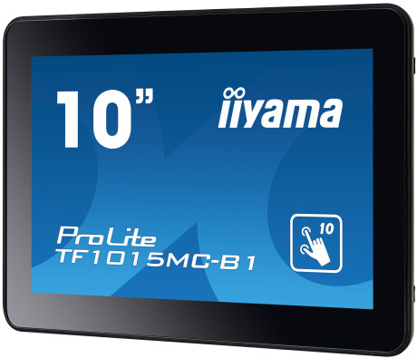iiyama ProLite TF1015MC-B1 10" LCD Monitor mit WXGA und 25ms