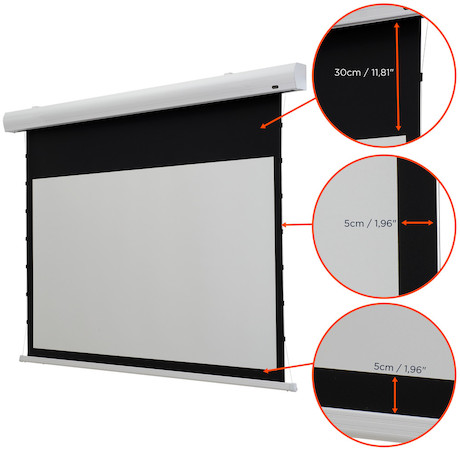 celexon Leinwand HomeCinema Tension 180 x 102 cm, 80" - MWHT