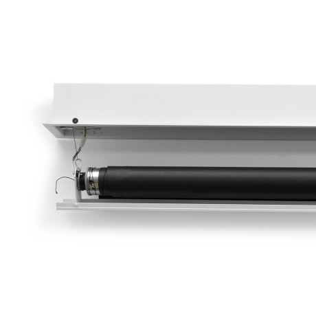 Projecta Deckeneinbau Leinwand Tensioned DescenderPro Electrol, 300 x 191 cm, 16:10, mattweiß