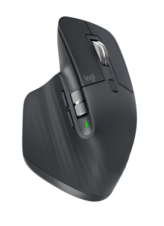 Logitech MX Master 3 Maus - kabellos, grau - ideal für Kreative und Programmierer