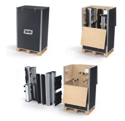 SMS Rapid 3x2 - Standhalterung für Videowalls 55" - Display-Ständer