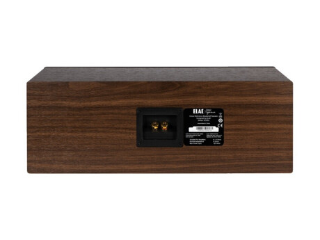 ELAC Debut Reference C5 Centerlautsprecher, schwarz/holz