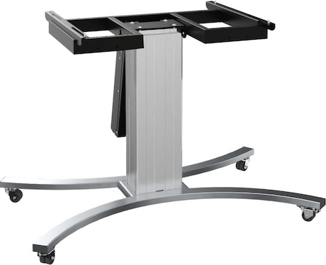 celexon Expert elektrisch höhenverstellbarer Display-Rollwagen Adjust-V4286S mit Kippfunktion - 50cm