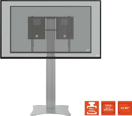 celexon Expert elektrisch höhenverstellbarer Display-Ständer Adjust-4286PS - 70cm