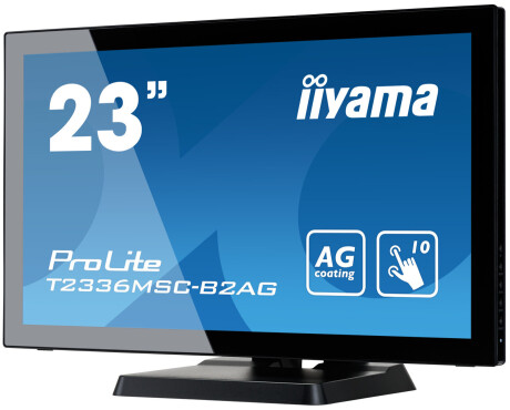 iiyama PROLITE T2336MSC-B2AG 23'' Touchmonitor mit 8ms und Full-HD