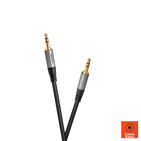 celexon 3,5mm Stereo Klinke Audiokabel 2,0m - Professional Line