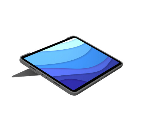 Logitech Combo Touch Tastatur und Foliohülle mit Trackpad für Apple 12.9-inch iPad Pro (5. Generatio