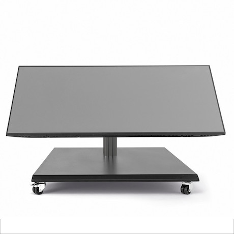 Hagor BrackIT Stand Low Tilt mobiles Standsystem für Vorschaumonitor - 32" - 55" | max. VESA 400x400