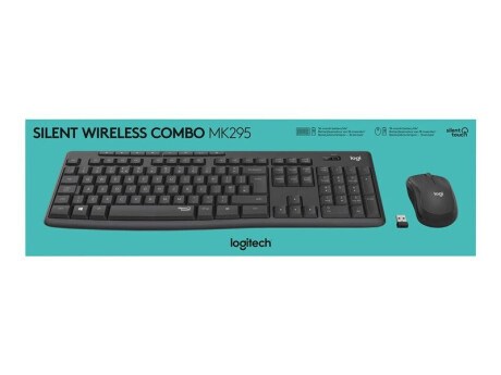 Logitech MK295 Silent Wireless Combo - Tastatur und Maus Set - Demo