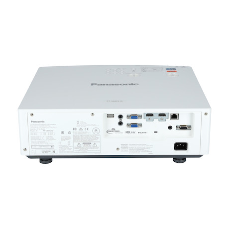Panasonic PT-VMZ51S Laser-Business-Beamer weiß mit 5.200 ANSI-Lumen und WUXGA