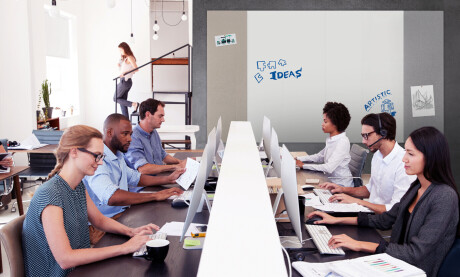 Legamaster WALL-UP Whiteboard 200 x 119,5 cm