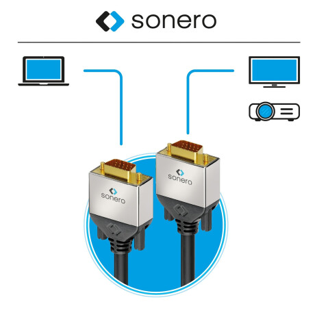 sonero VGA Kabel, 15,0m