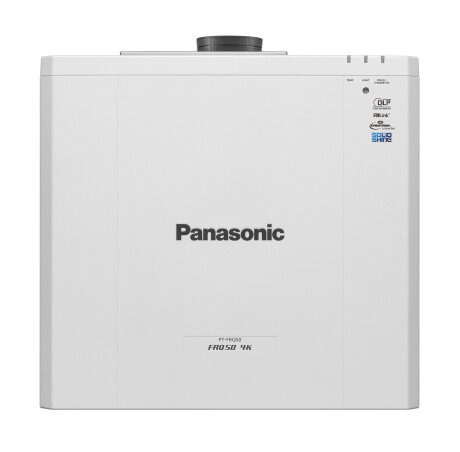 Panasonic PT-FRQ60W, weiss Super heller 6.000 ANSI-Lumen Installationsbeamer mit 4K UHD