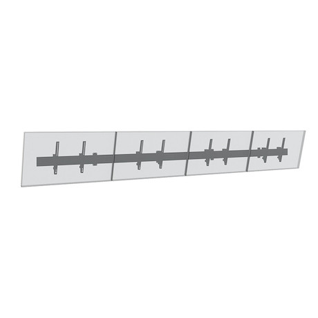 Hagor comPROnents® Menuboard Wandhalterung für 4 Displays 46-65" Landscape |max.VESA 600x400