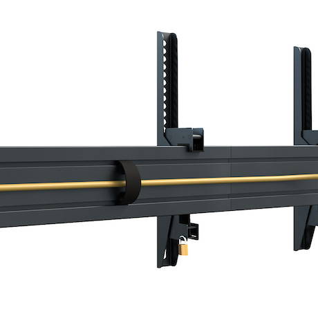 Hagor comPROnents® Menuboard Deckenhalterung für 2 Displays 46-65" Landscape|max. VESA 600x400