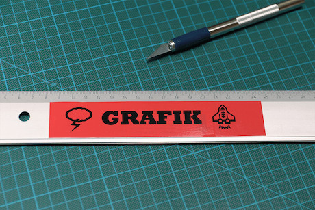 Brother TZe-461 Schriftband schwarz/rot 36mm/8m