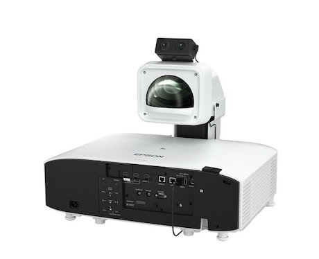 Epson EB-PQ2010W Wechselobjektiv Beamer mit 10.000 ANSI-Lumen und 4K UHD