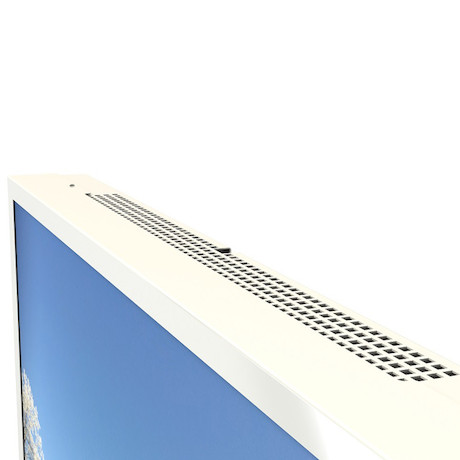 HI-ND Outdoor Displaygehäuse für LG 55XE4F, weiß