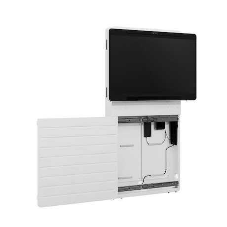 Hagor Medienstele Boden-Wand-Montage - Version breiter Korpus - passend für Cisco WebEx Board Pro 55