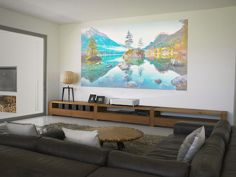 Epson EH-LS800W Heimkino Laser TV mit 4K HDR Auflösung und 4.000 ANSI-Lumen - Demo