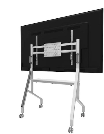 Neomounts FL50-525WH1 mobiler Bodenständer für 55-86" Bildschirme - Weiß