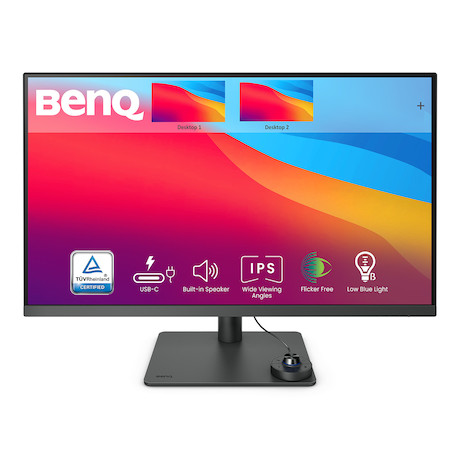 BenQ PD3205U 32" 4K-UHD Designer-Monitor mit sRGB und USB-C