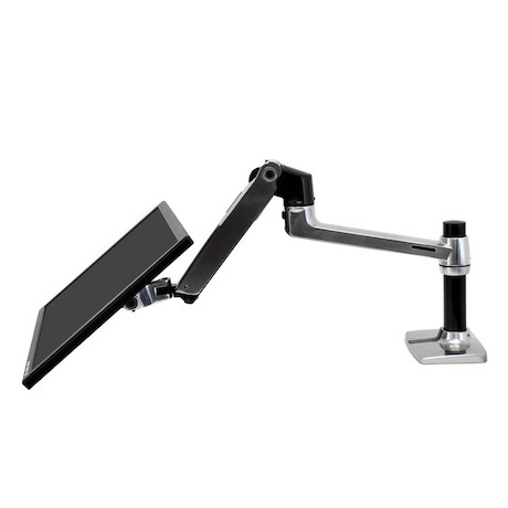 Ergotron ErgoXS LX Monitor Arm, Tischhalterung, aluminium