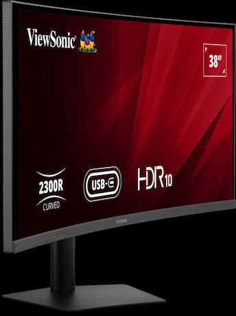 ViewSonic VA3820C 38" UWQHD+ 21:9 Curved Monitor mit USB-C Hub