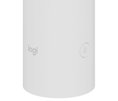 Logitech Sight Tischkamera mit KI-Technologien, 3840 x 2160 4K UHD, 60 fps & 315° in Weiß für verbes