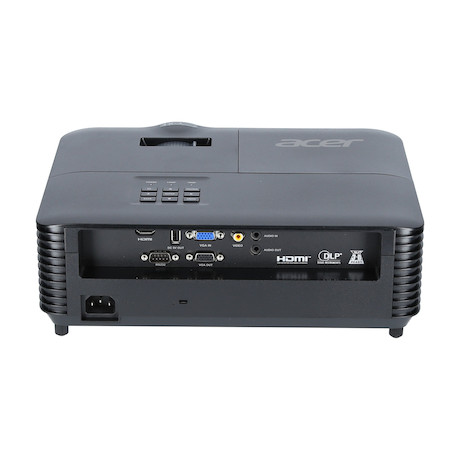 Acer X1128H Projektor mit 4800 Lumen, Auto Trapezkorrektur und 15.000 Stunden Lampenlebensdauer für