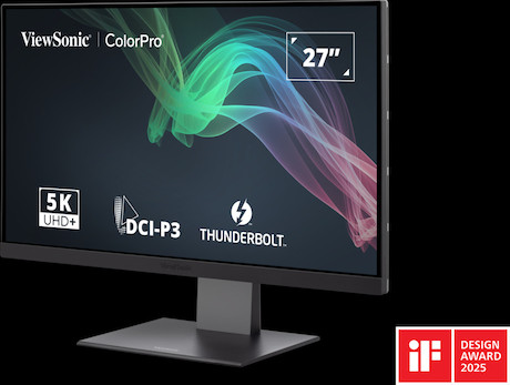ViewSonic VP2788-5K 27" 5K Thunderbolt Monitor mit Daisy Chain Support