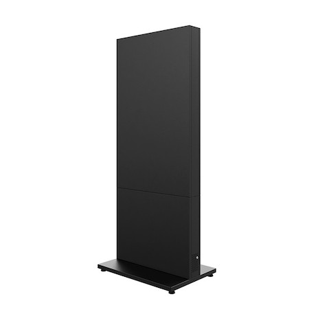 Hagor HP Kiosk 55″ FS Indoorstele zur freien Aufstellung | Einzelhalterung | Portrait-Format | Bilds