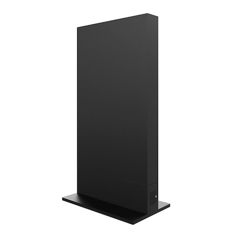 Hagor HP Kiosk 65″ FS Indoorstele zur freien Aufstellung | Einzelhalterung | Portrait-Format | Bilds