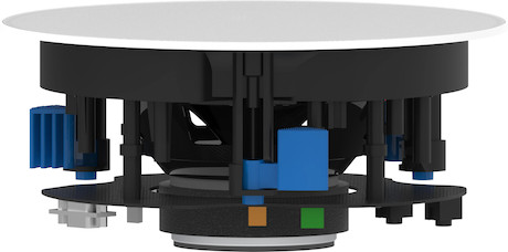 Vision CS-1900P Bluetooth-Aktiv-Deckenlautsprecher | Paar | Weiß |